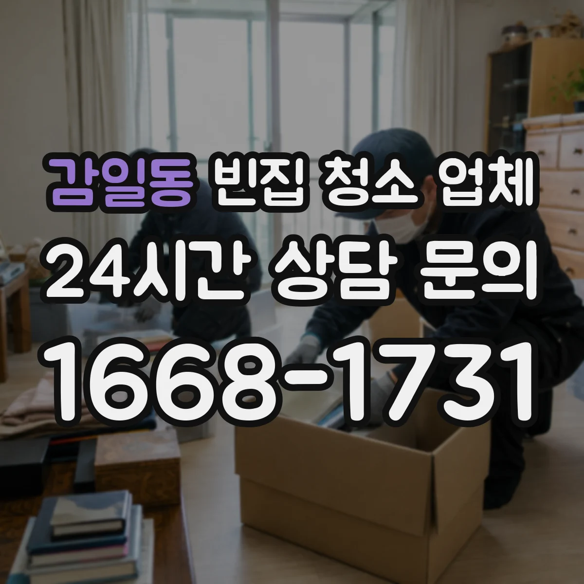 감일동 빈집 청소 업체