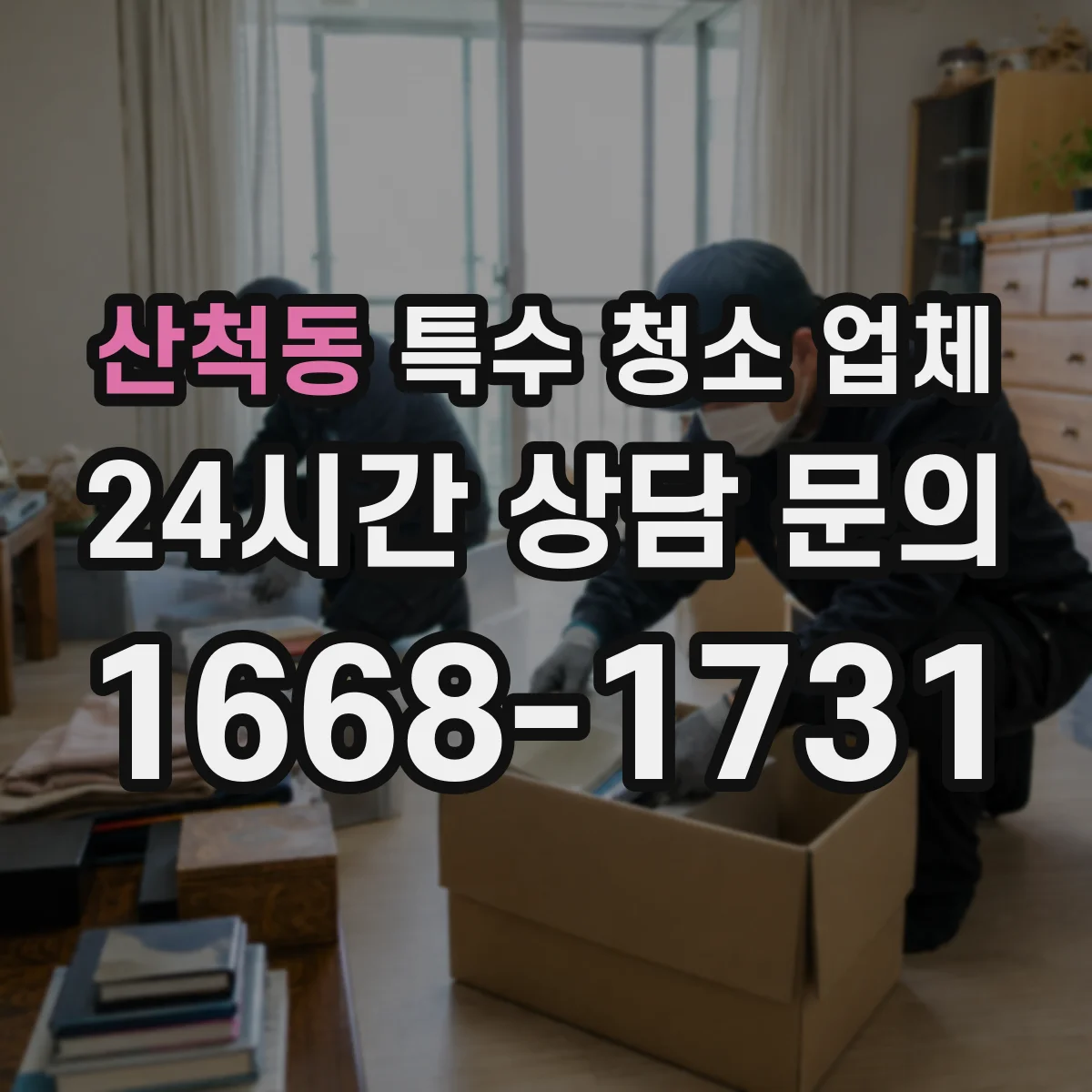 산척동 특수 청소 업체