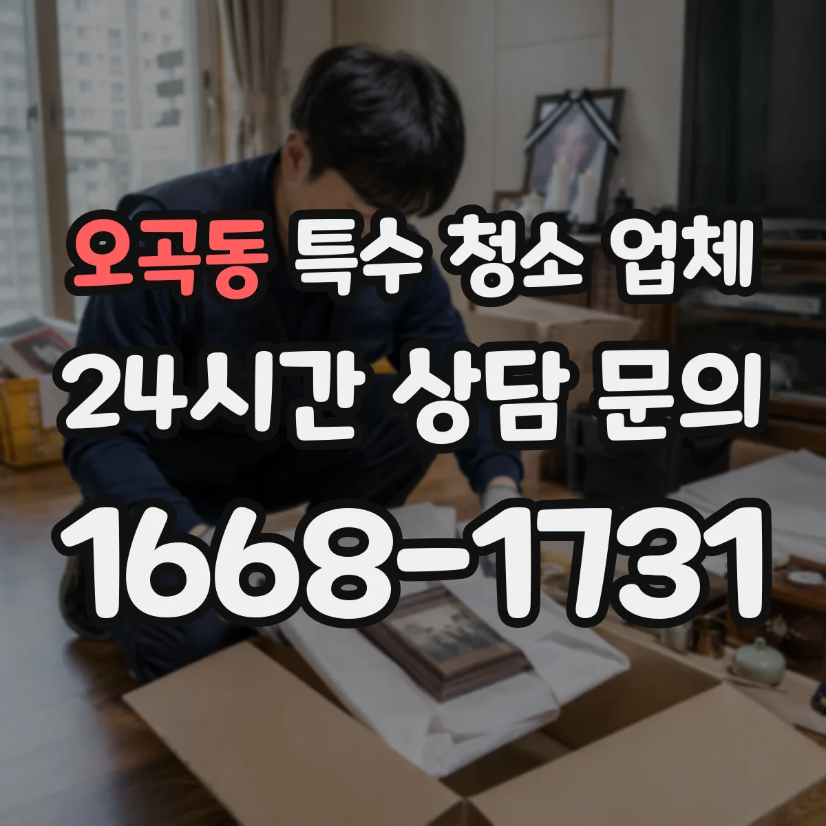 오곡동 특수 청소 업체