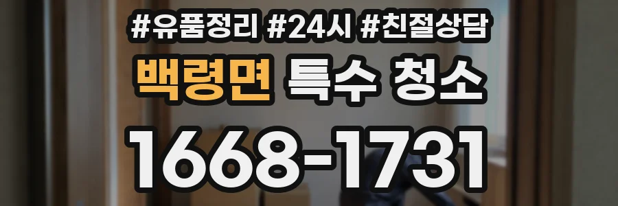 백령면 특수 청소