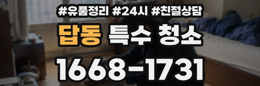 답동 특수 청소