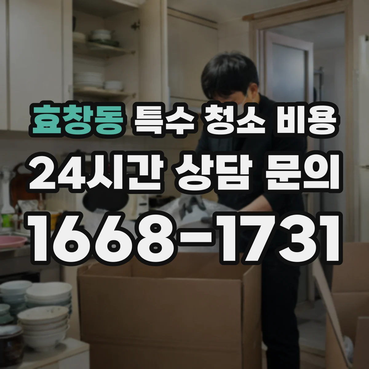 효창동 특수 청소 비용