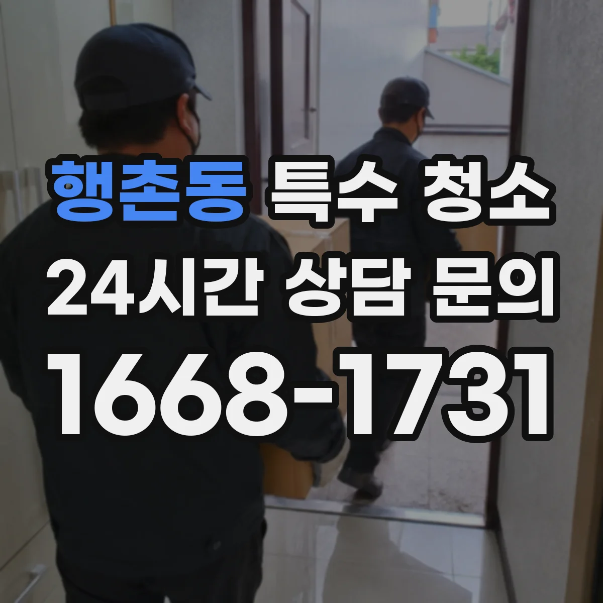 행촌동 특수 청소