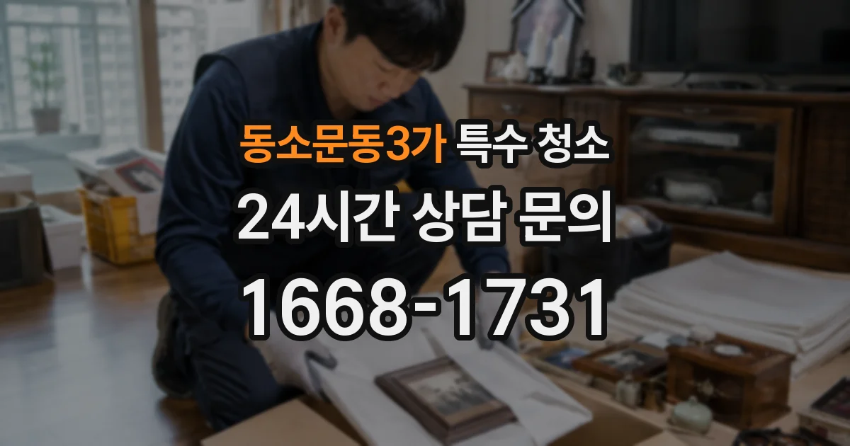 동소문동3가 특수 청소