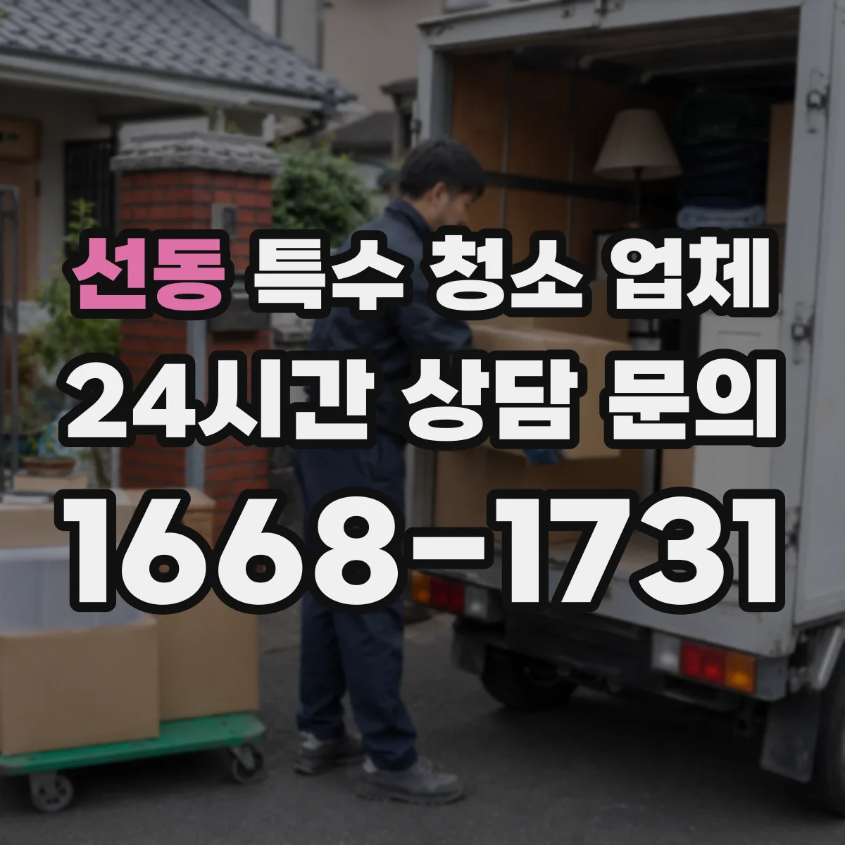 선동 특수 청소 업체