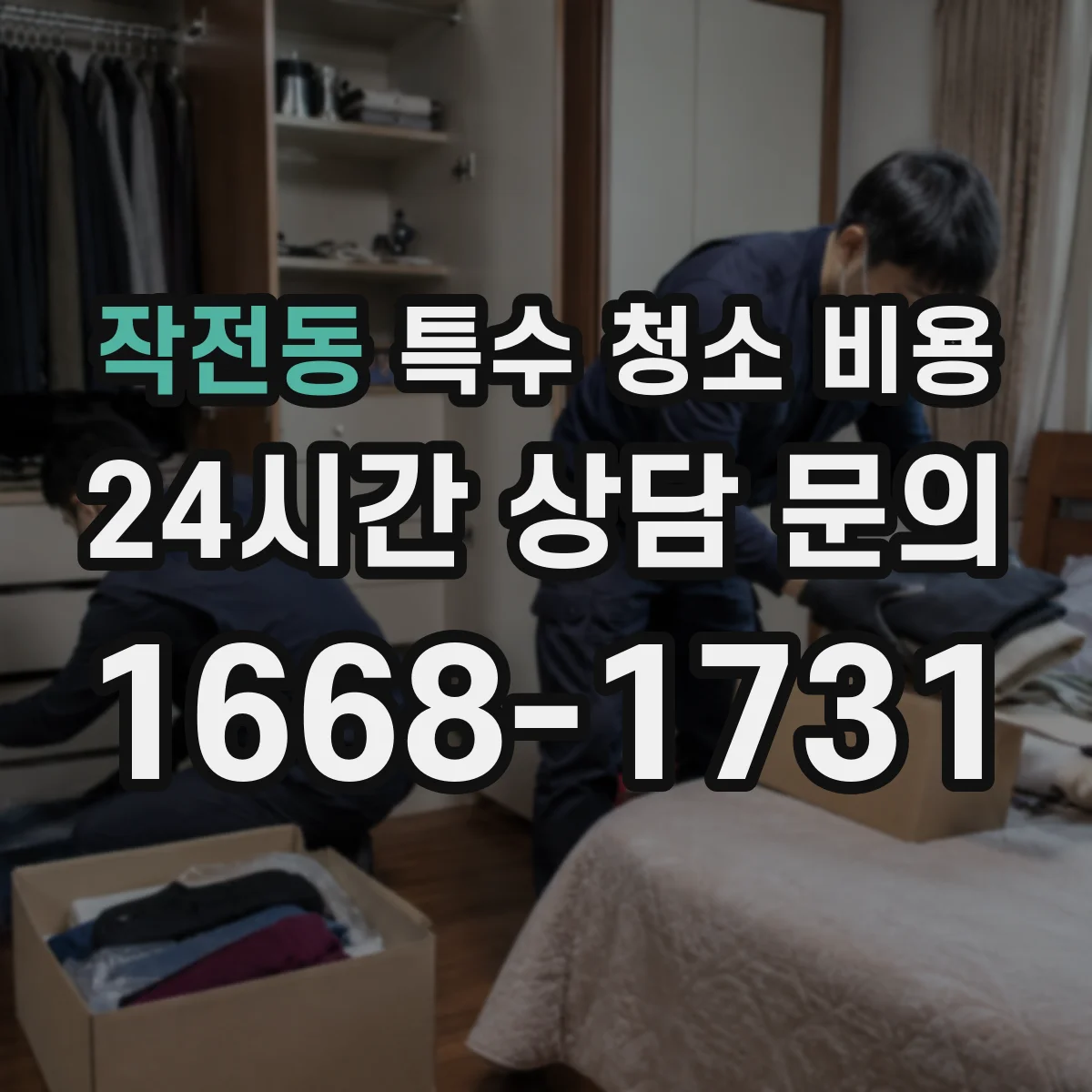 작전동 특수 청소 비용