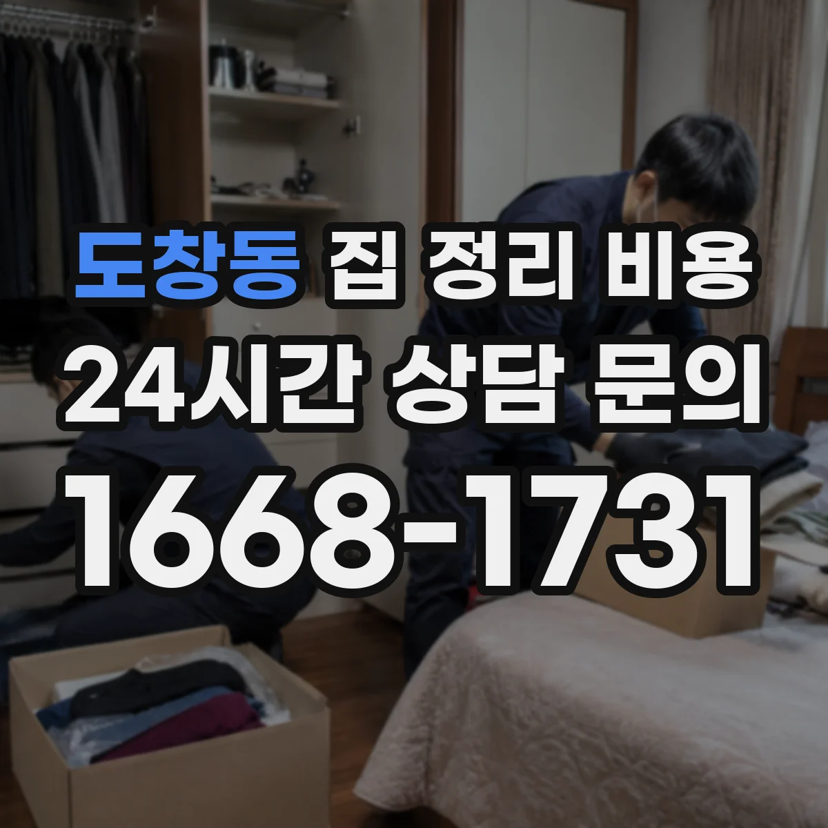 도창동 집 정리 비용