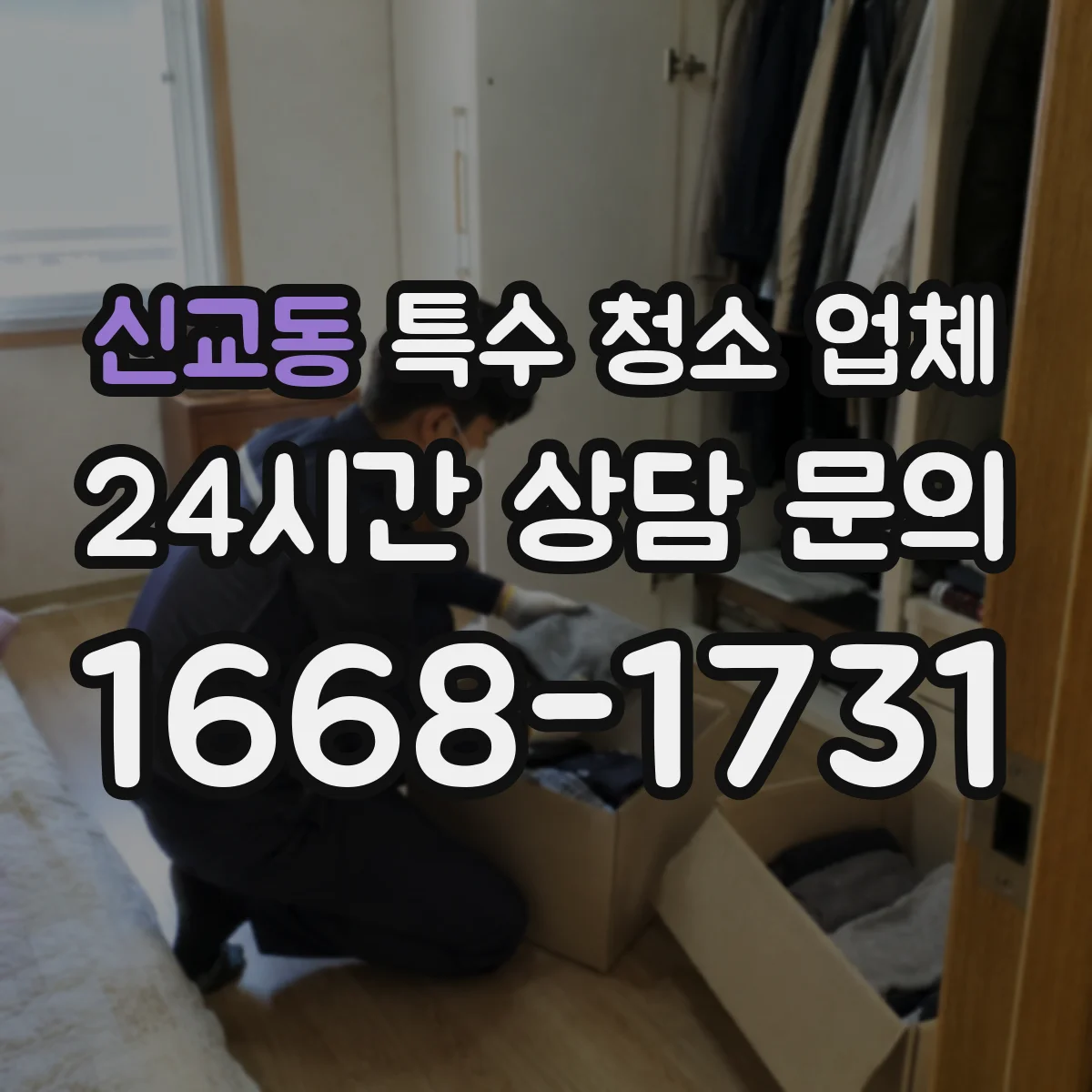 신교동 특수 청소 업체