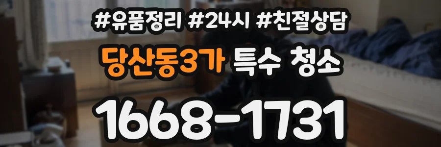 당산동3가 특수 청소