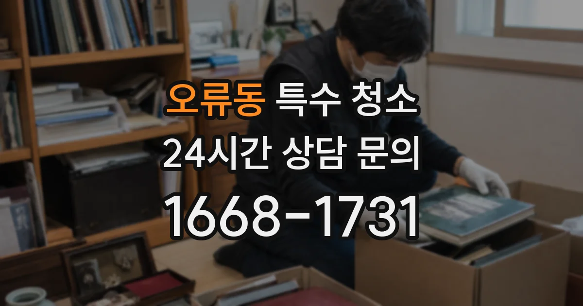 오류동 특수 청소