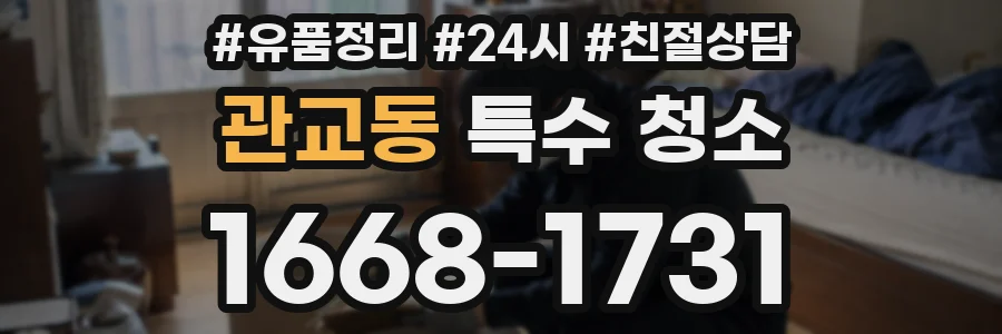 관교동 특수 청소