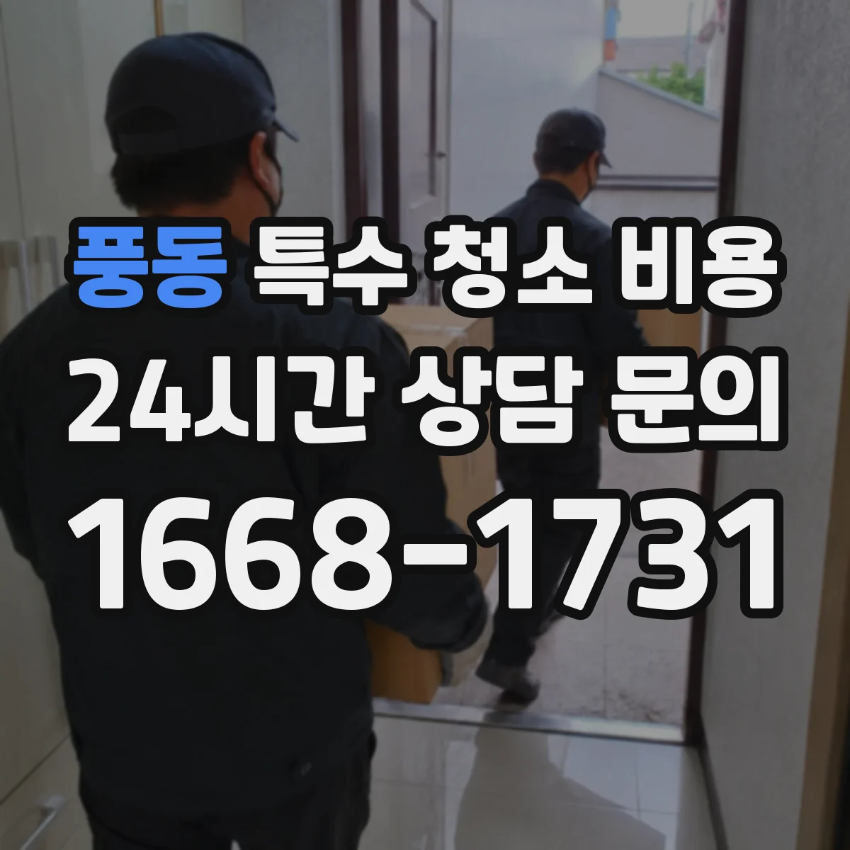 풍동 특수 청소 비용