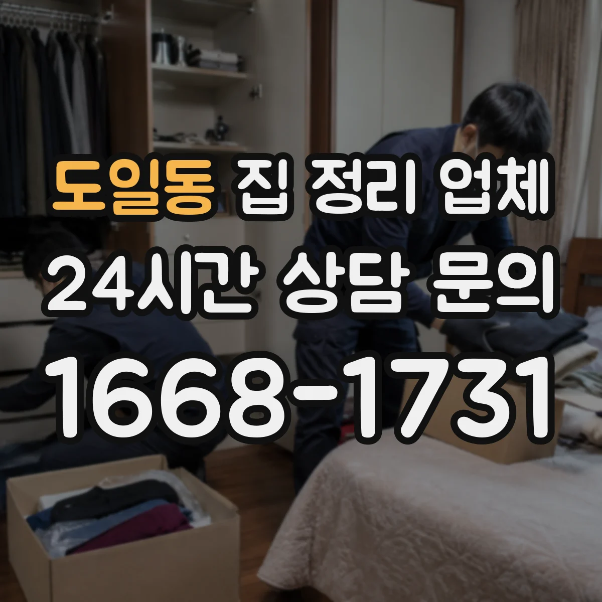 도일동 집 정리 업체