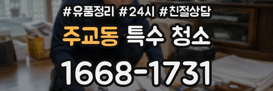 주교동 특수 청소