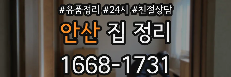 안산 집 정리