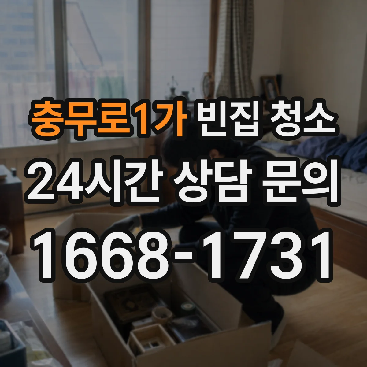 충무로1가 빈집 청소 해충 확산 차단을 위한 소독 절차