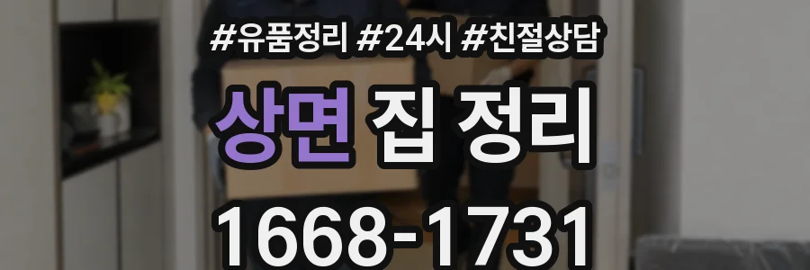 상면 집 정리