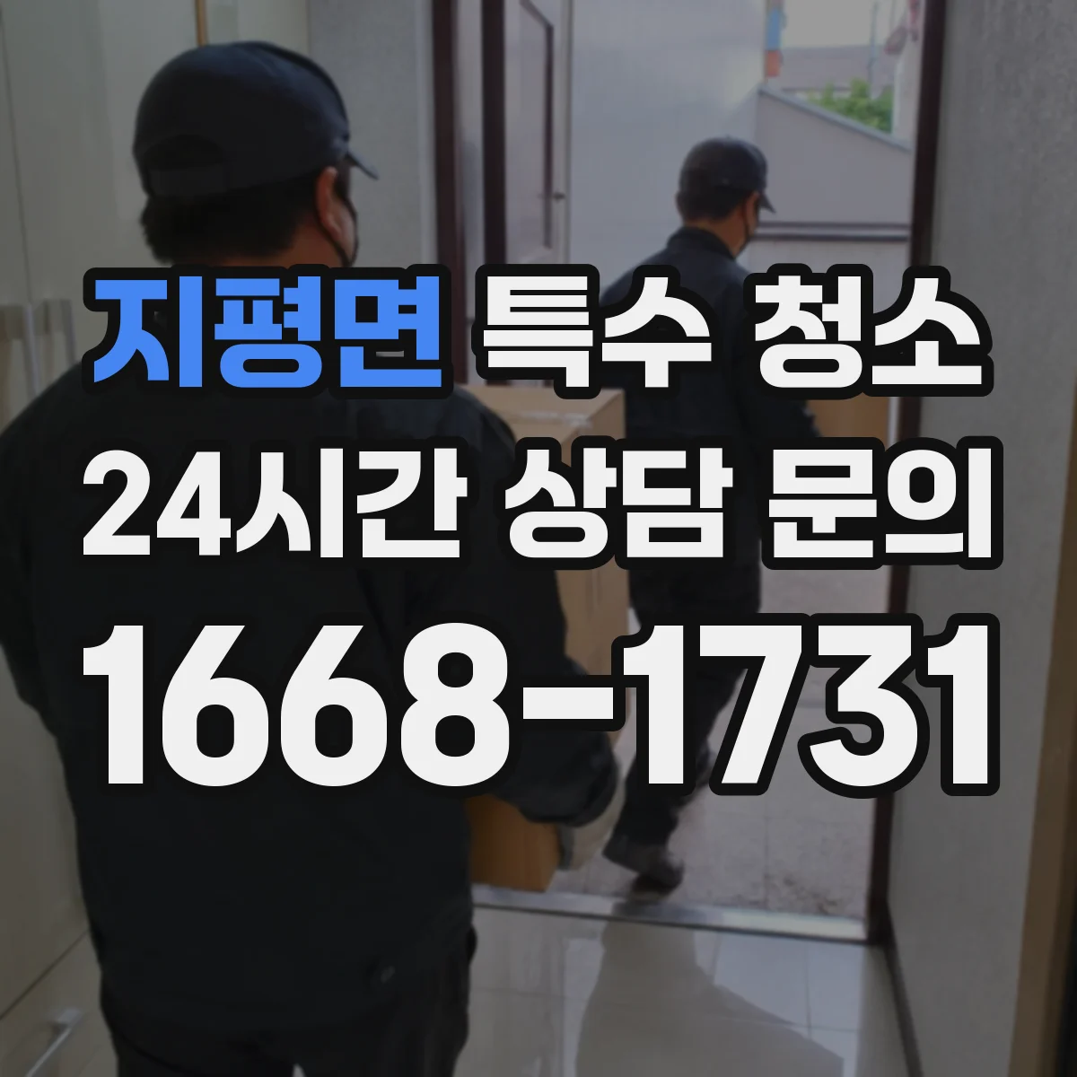 지평면 특수 청소