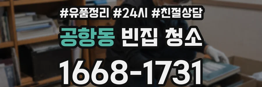 공항동 빈집 청소