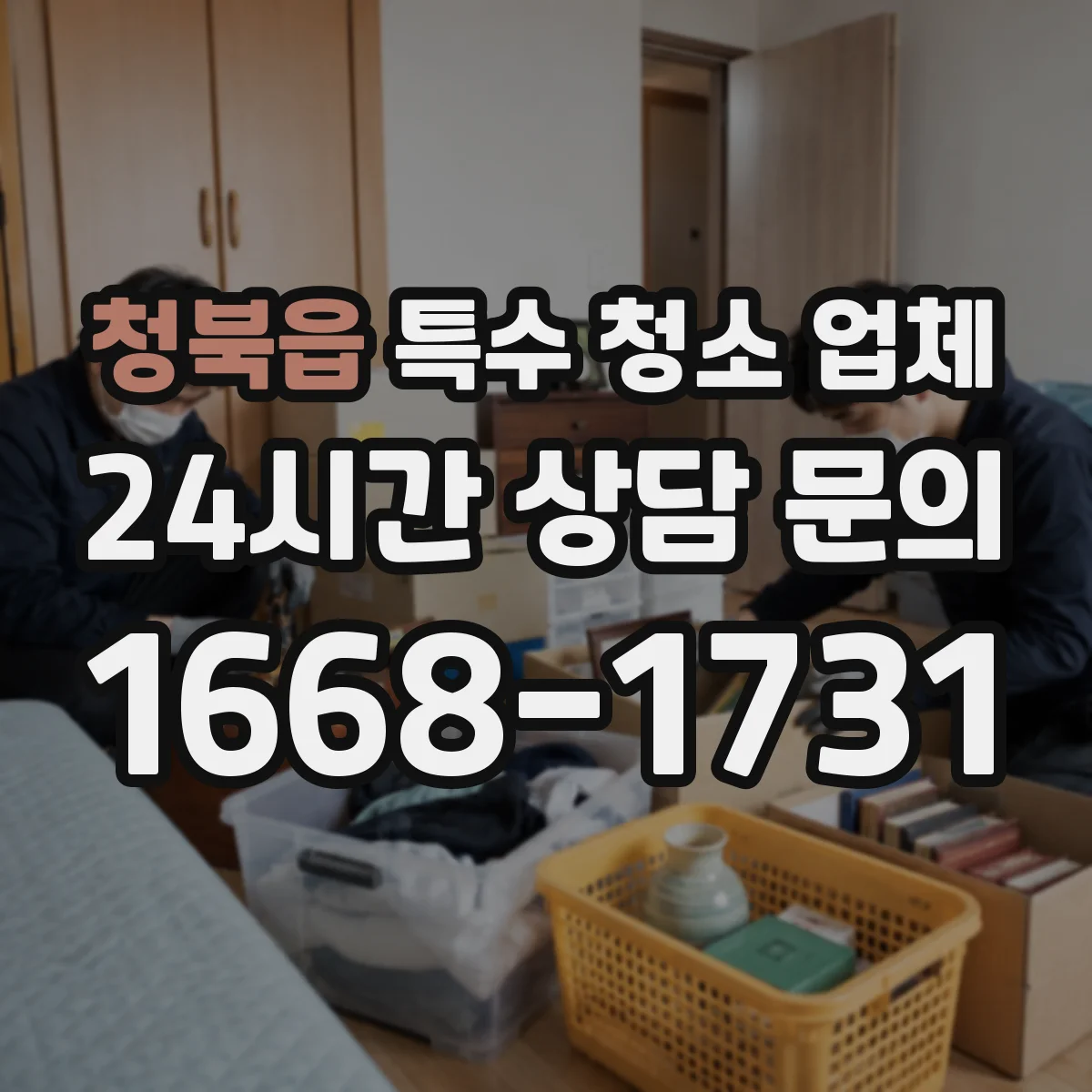 청북읍 특수 청소 업체