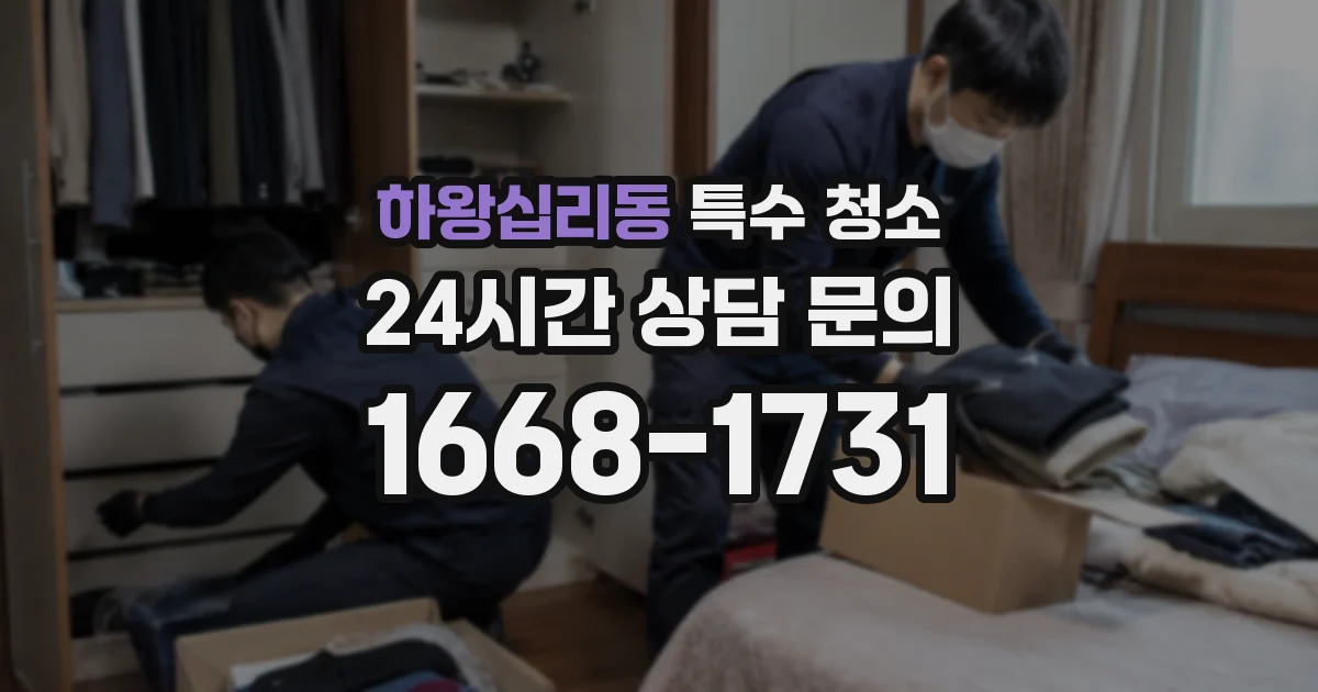 하왕십리동 특수 청소