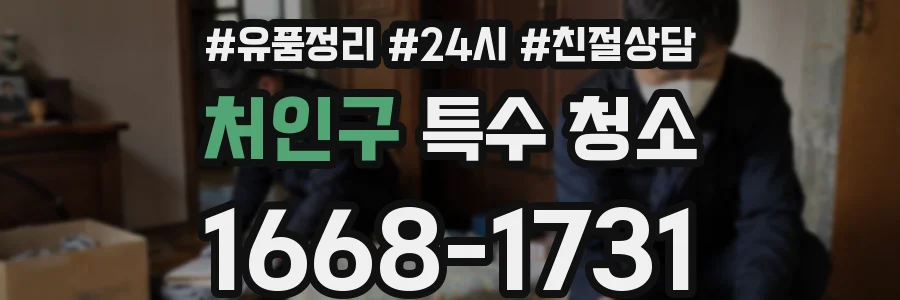 처인구 특수 청소