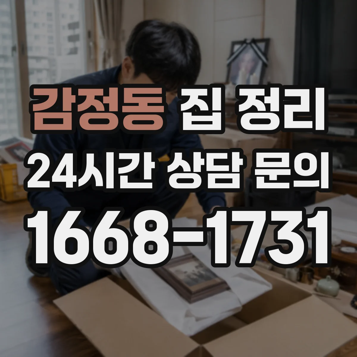 감정동 집 정리
