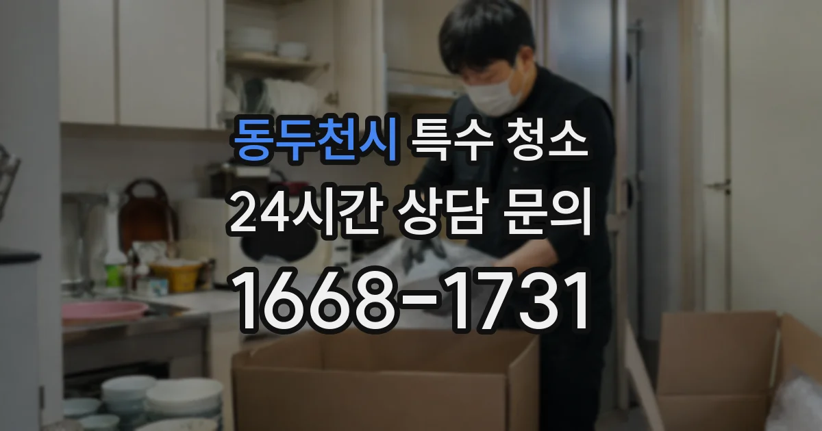 동두천시 특수 청소