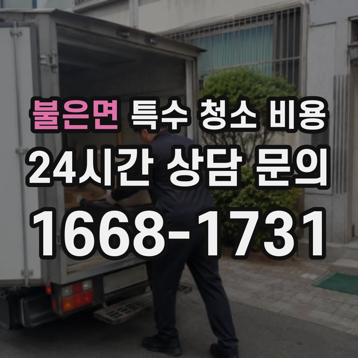 불은면 특수 청소 비용