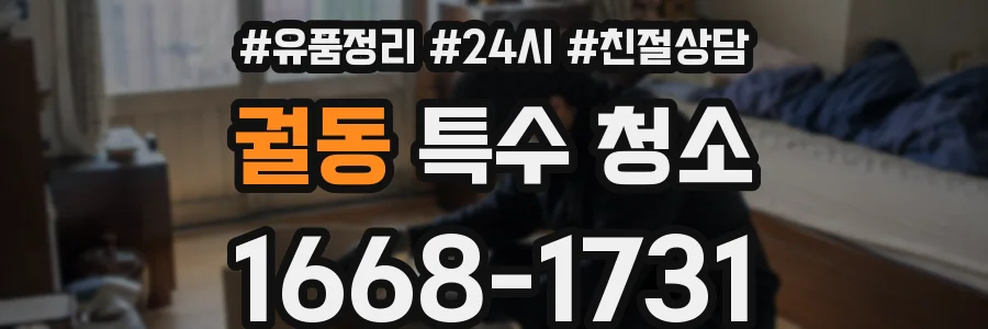 궐동 특수 청소