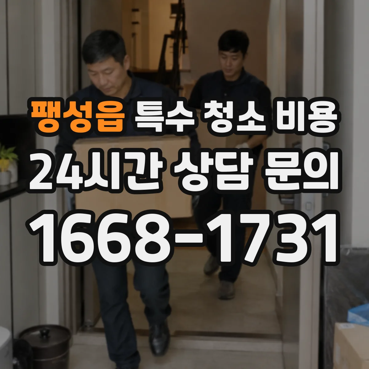 팽성읍 특수 청소 비용