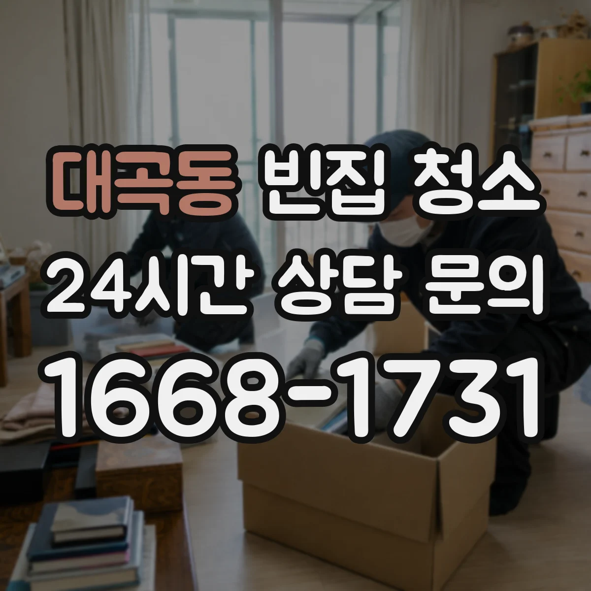 대곡동 빈집 청소