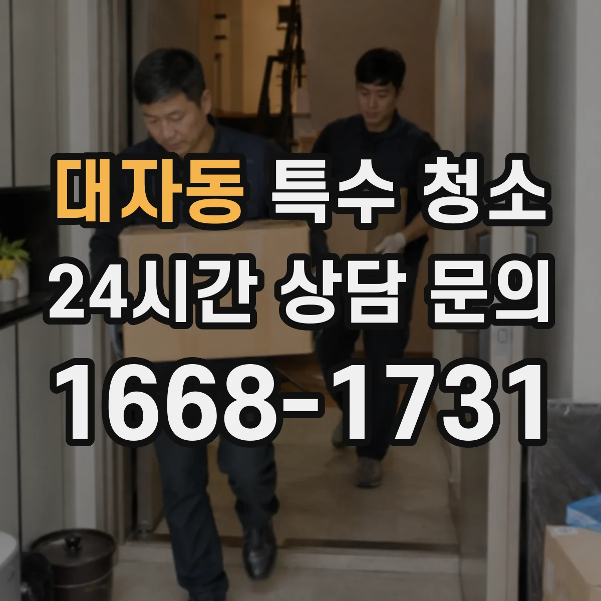 대자동 특수 청소