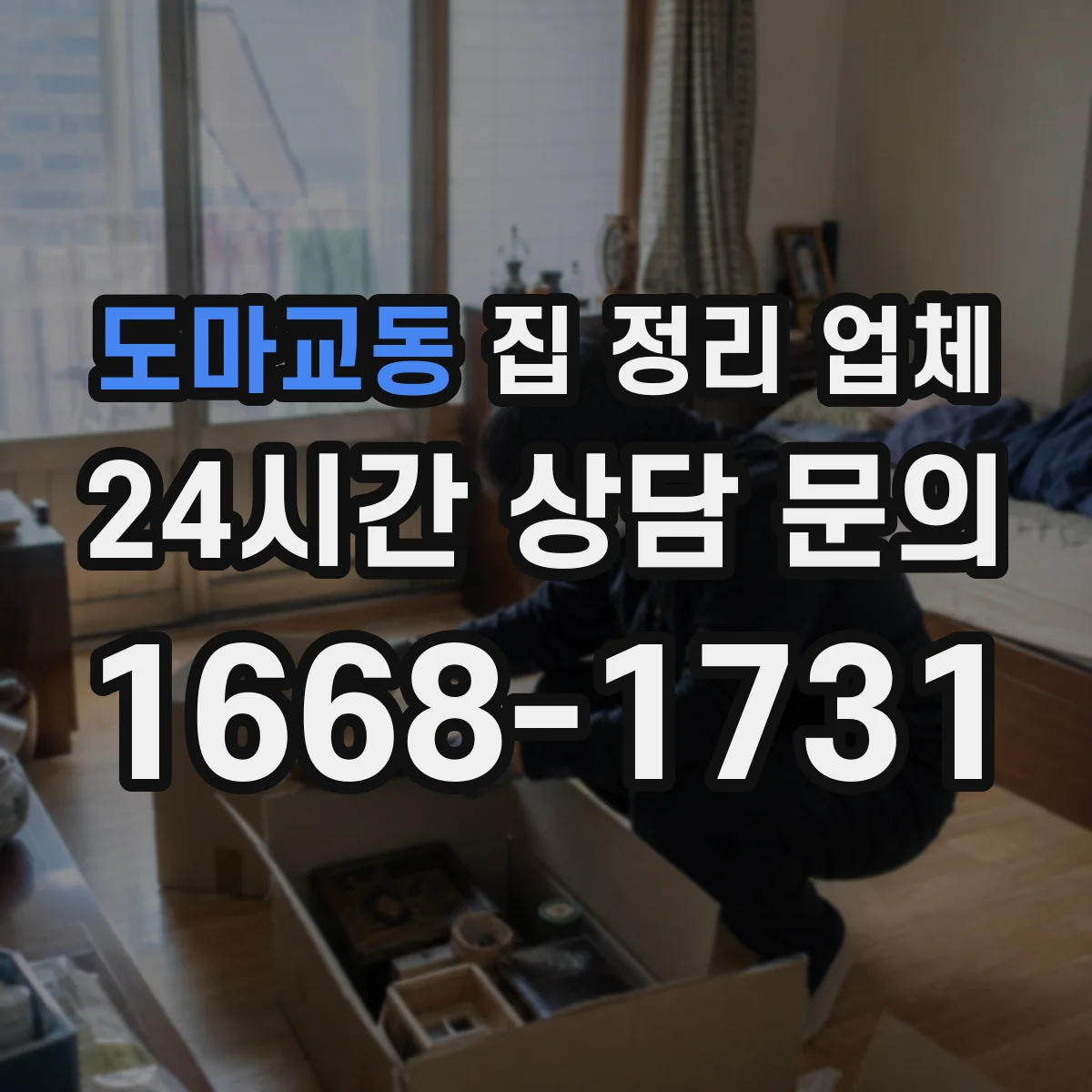 도마교동 집 정리 업체