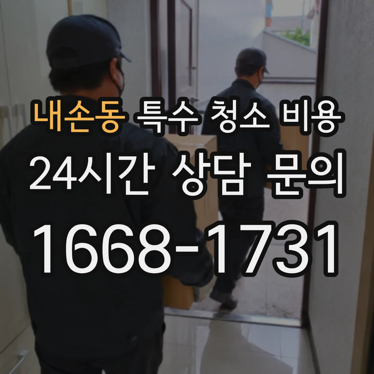 내손동 특수 청소 비용