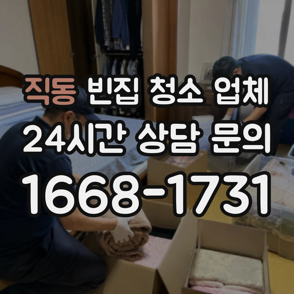 직동 빈집 청소 업체
