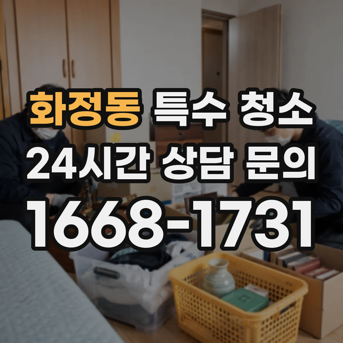 화정동 특수 청소