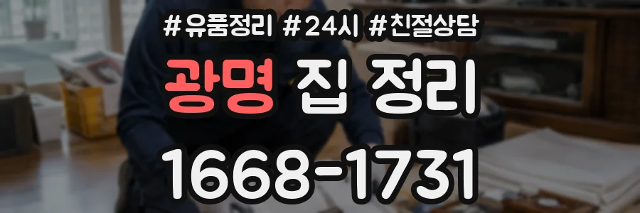 광명 집 정리