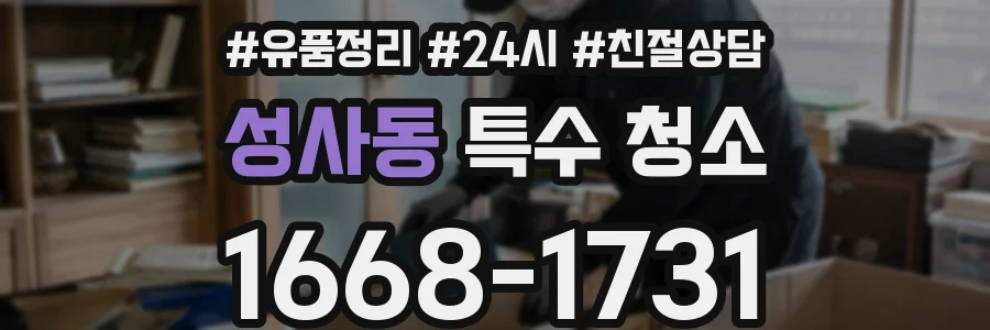 성사동 특수 청소