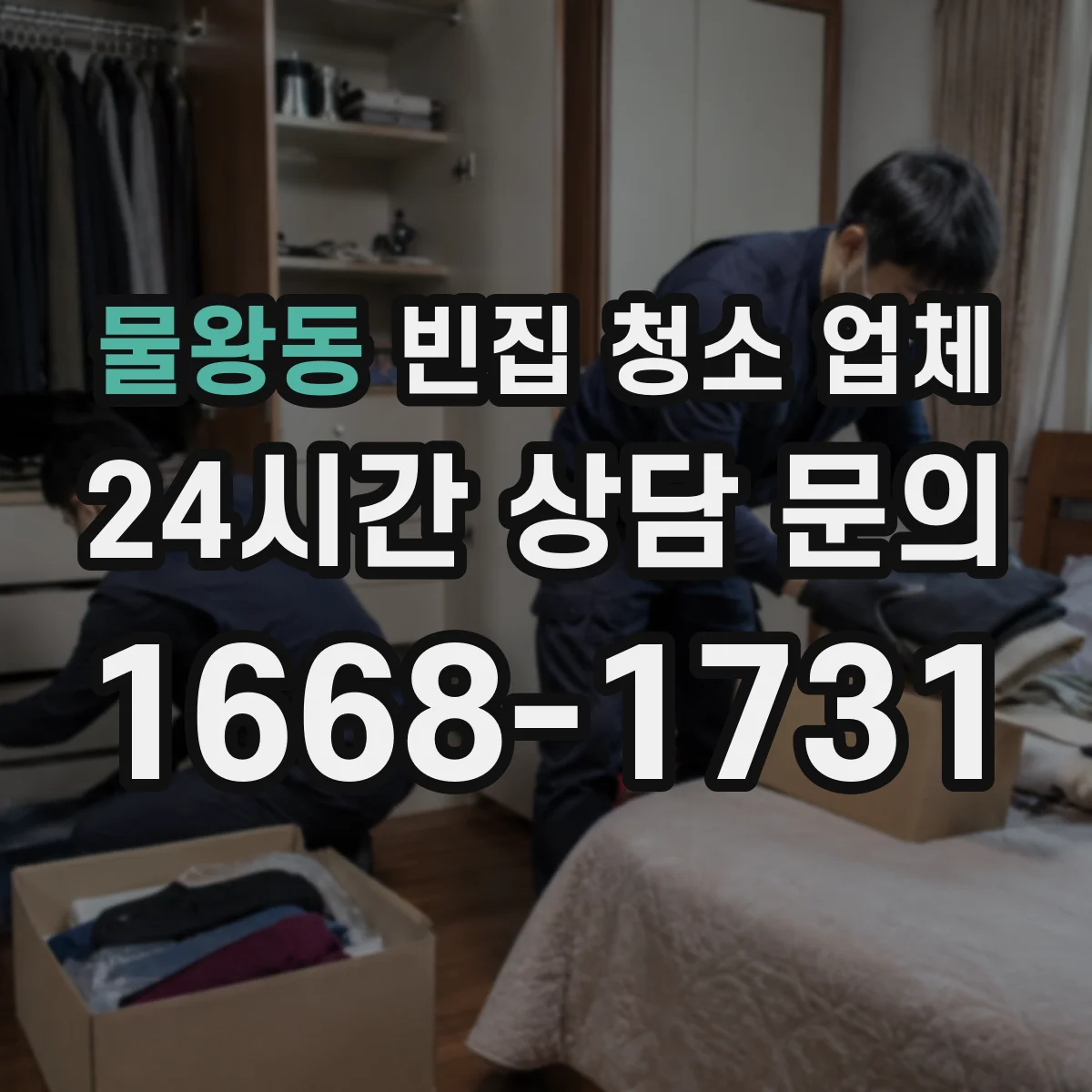 물왕동 빈집 청소 업체