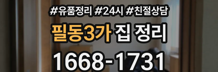필동3가 집 정리