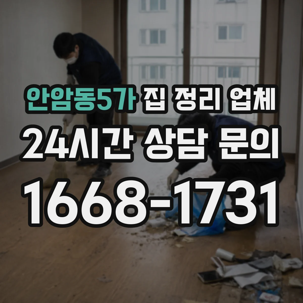 안암동5가 집 정리 업체