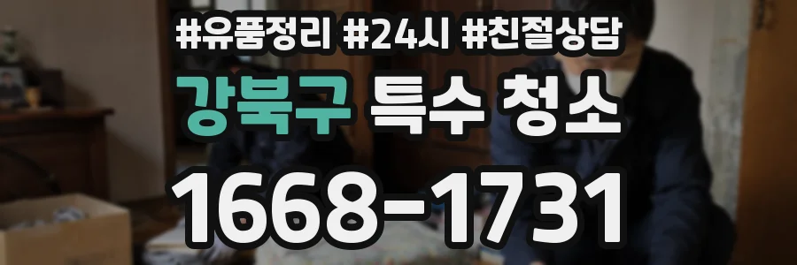 강북구 특수 청소