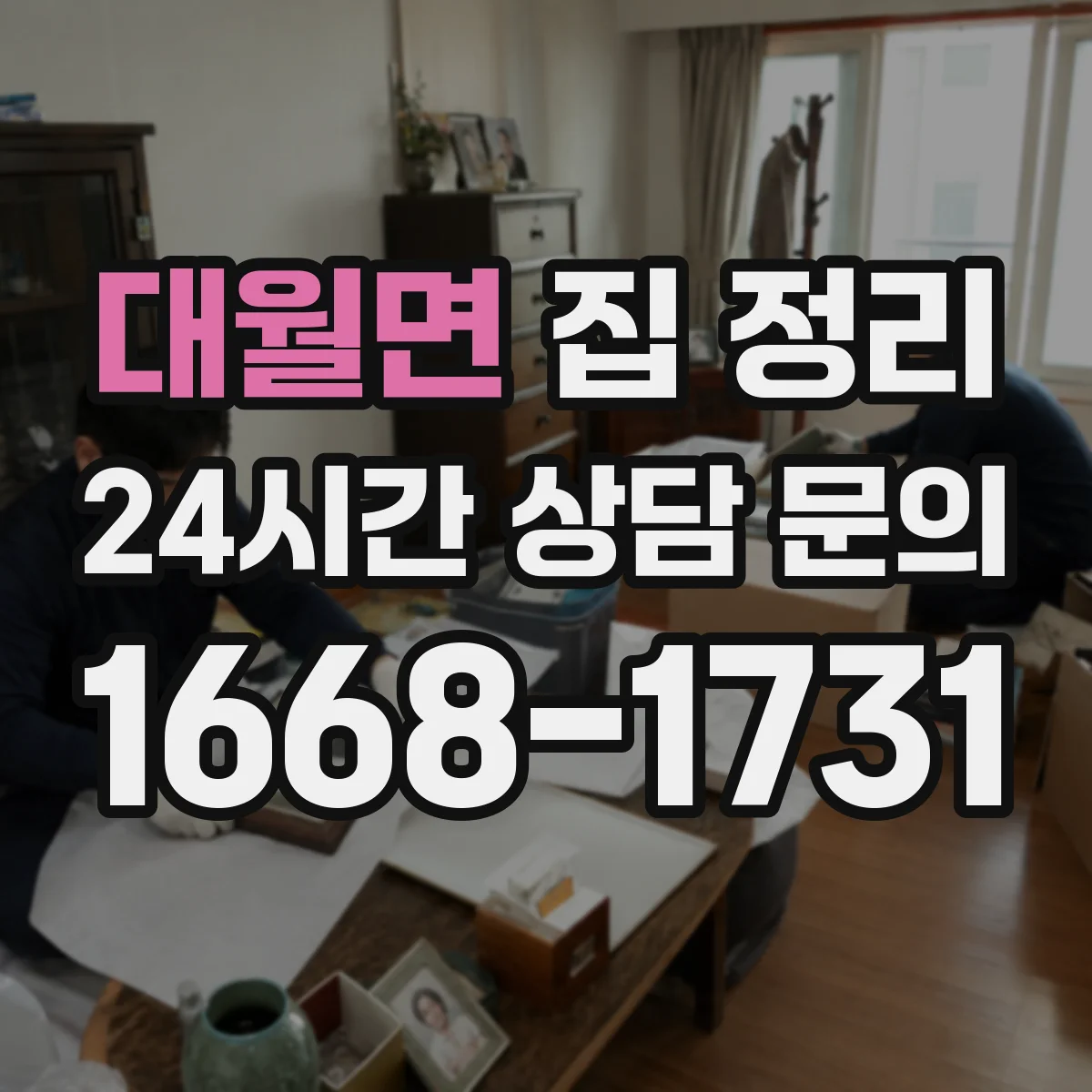 대월면 집 정리
