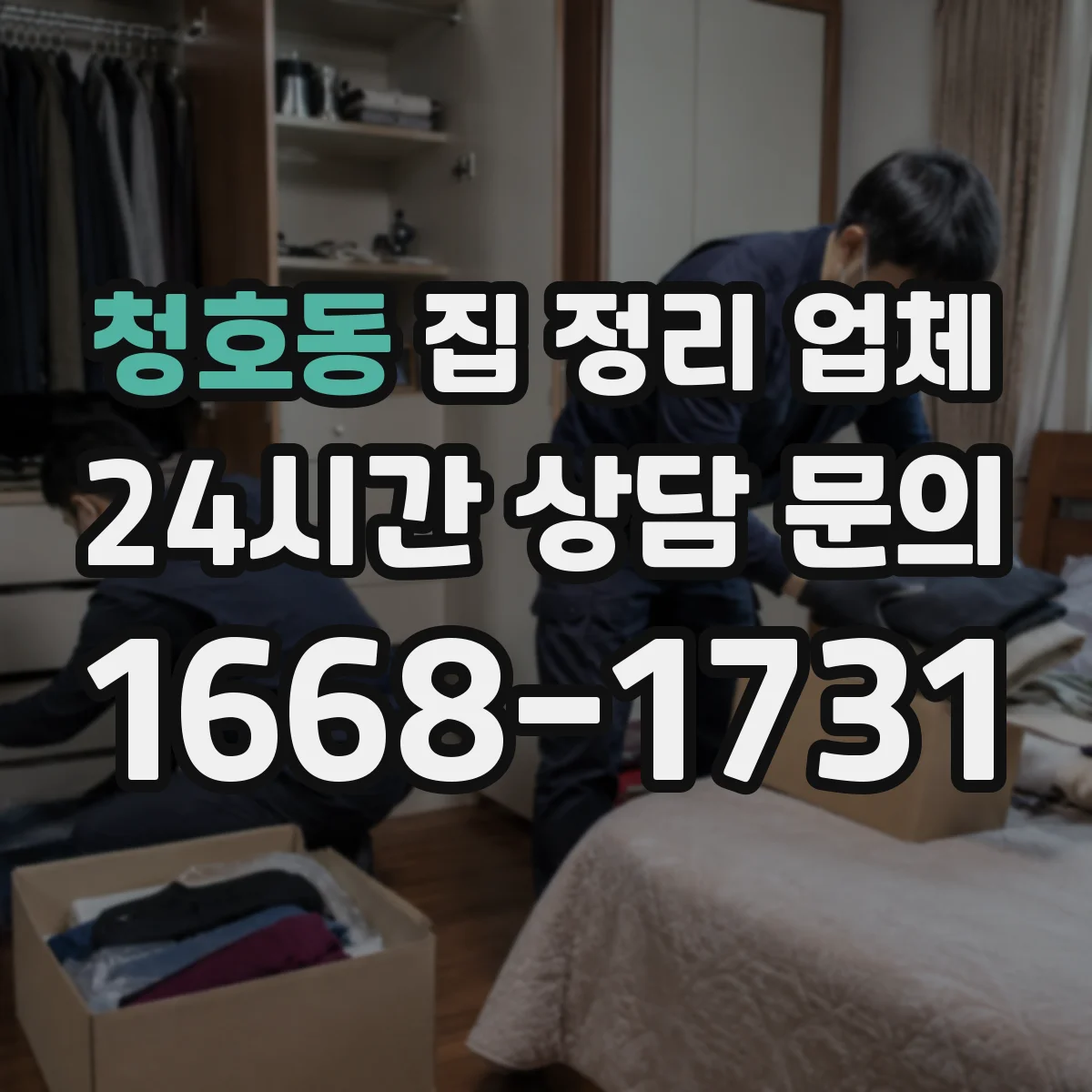 청호동 집 정리 업체