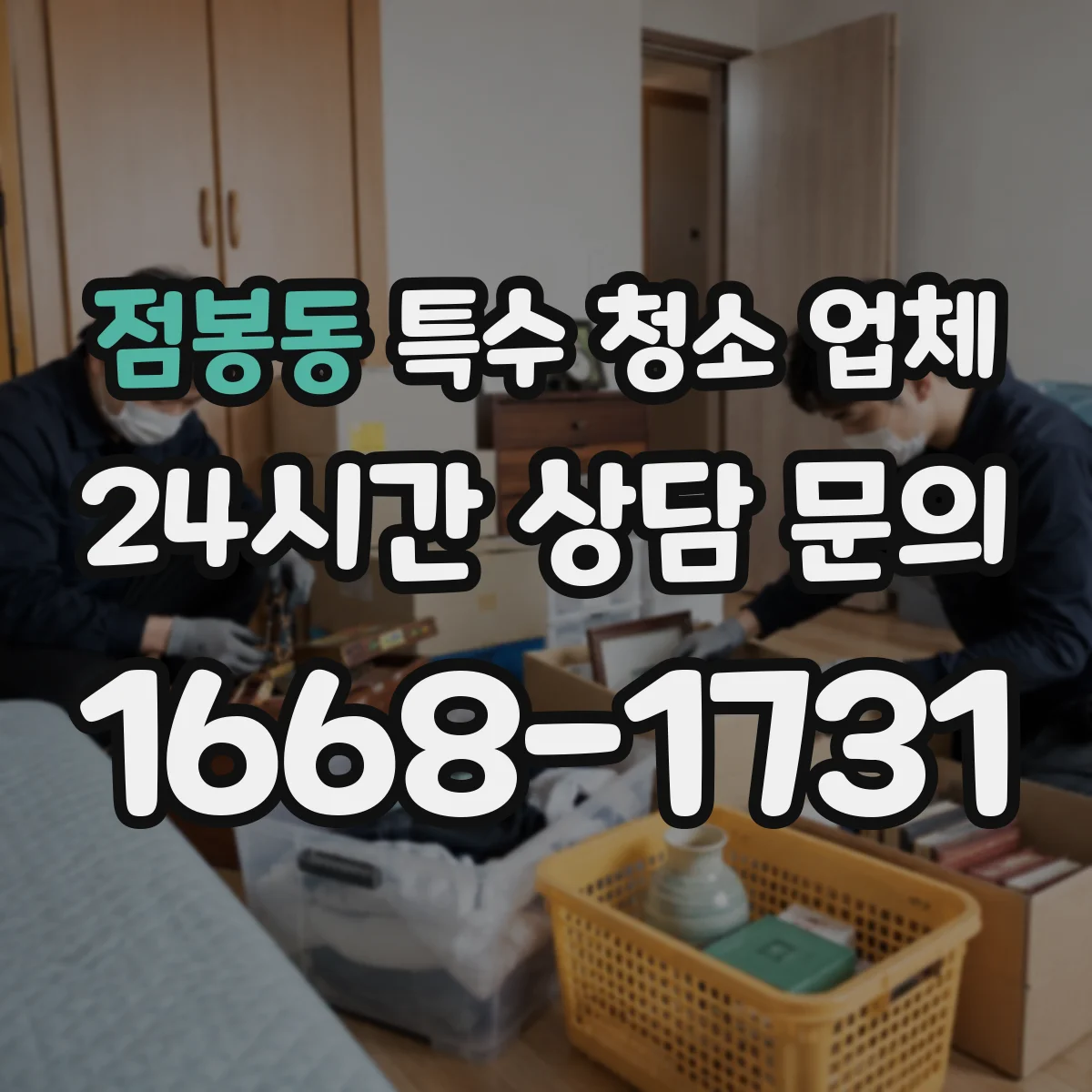 점봉동 특수 청소 업체