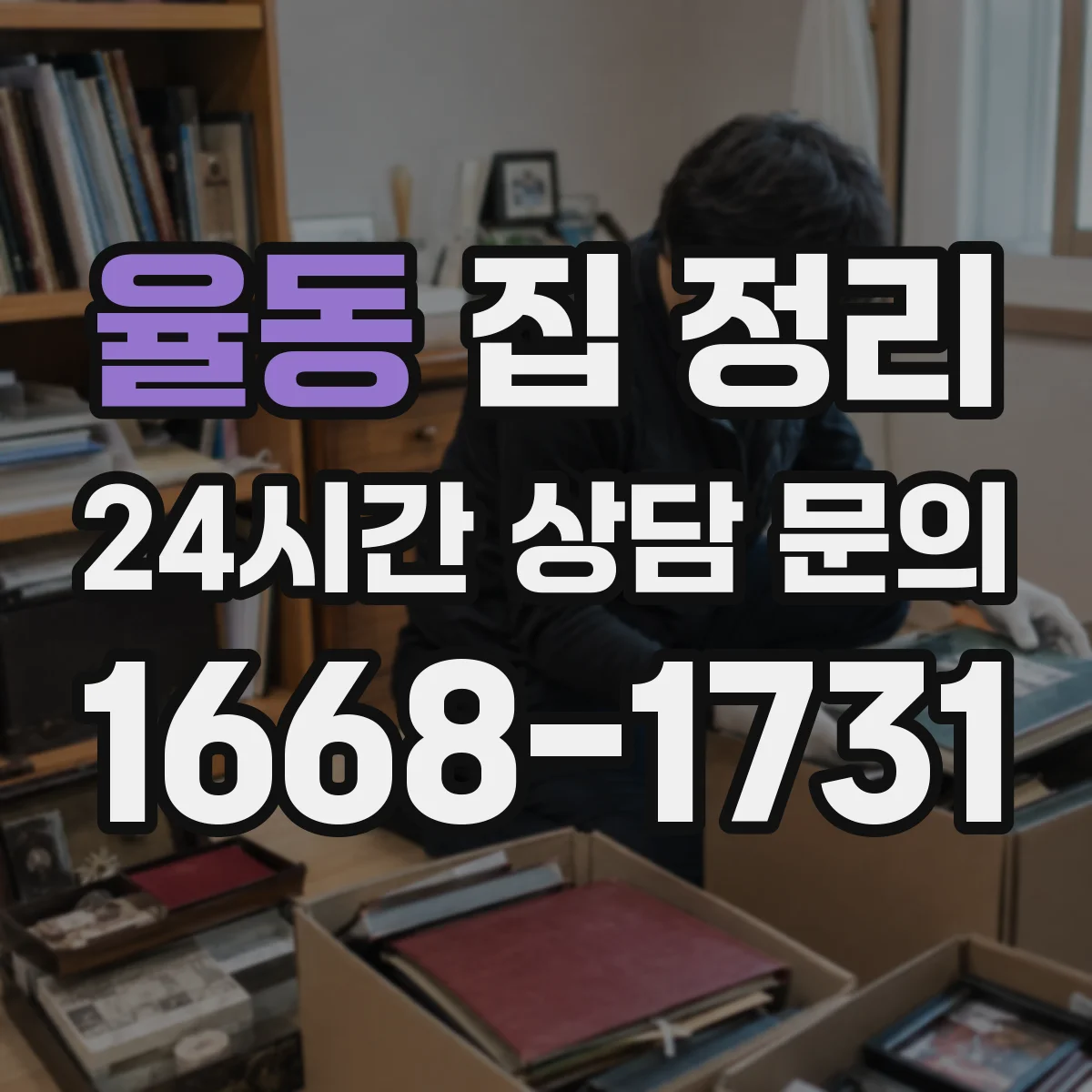 율동 집 정리