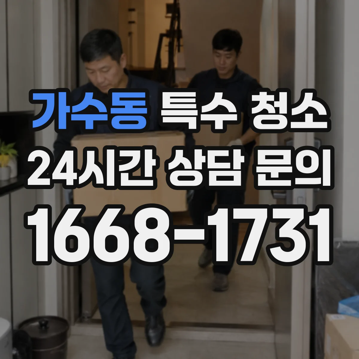 가수동 특수 청소