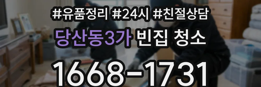 당산동3가 빈집 청소