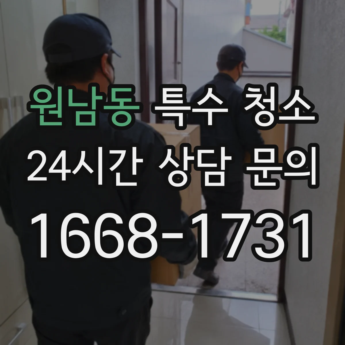 원남동 특수 청소